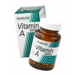 Vitamin Α 5000IU  100caps Συμπληρώματα Διατρ.